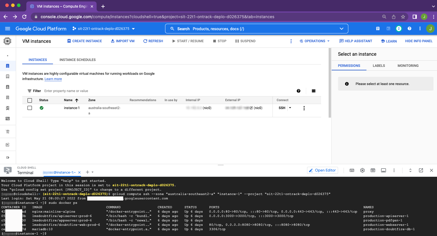 gcp-instance-docker